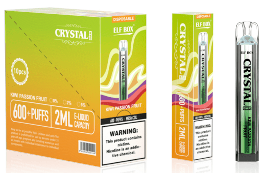 ELF BOX Crystal Bar 600 Puff Disposable Vape Wholesale