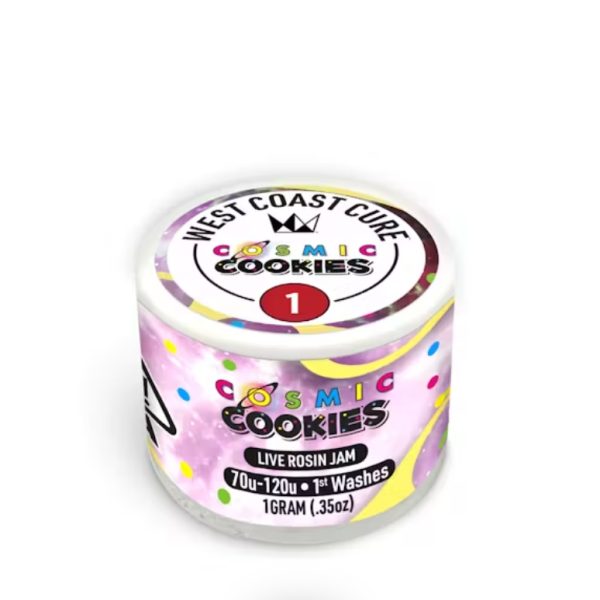 Cosmic Cookies (1st Washes 70u-120u) Live Rosin Jam – Tier 1