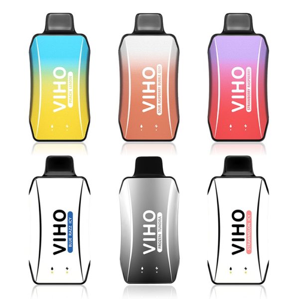VIHO Turbo 10000 Disposable Vape – 18ml Pre-Filled, Easy-to-Use with Battery & E-liquid Indicator