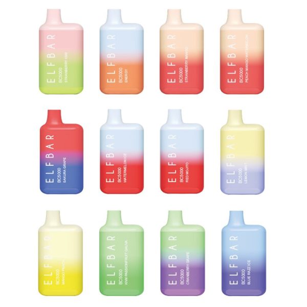Elf Bar BC5000 Stylish Disposable Vape Kit with Flavorful Options
