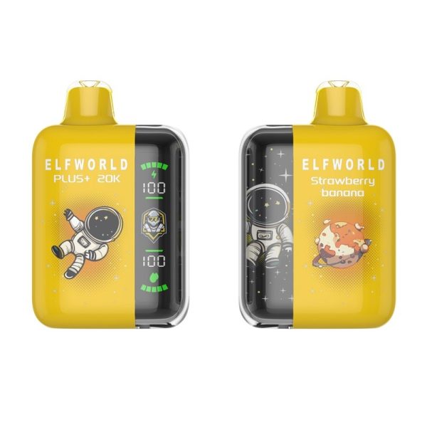ELFWORLD Plus+ 20K Disposable Vape Pod Wholesale: Long-Lasting, 15 Flavors, & Superior Performance