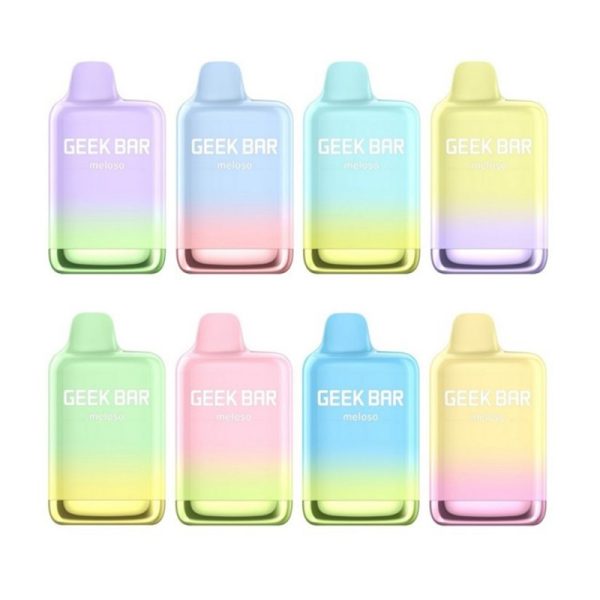 Geek Bar Meloso Max 14ml Disposable Vape – 9000 Puffs, 5% Nic Salt, Dual Mesh Coil, Rechargeable 600mAh