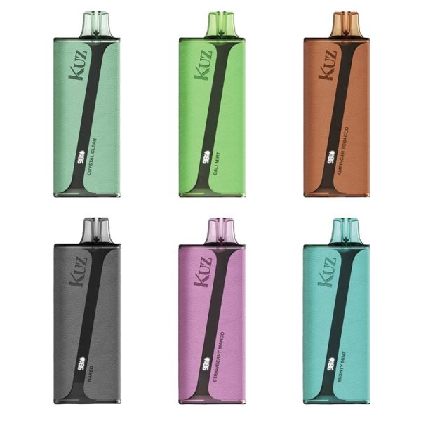 KUZ 9000 Disposable Vape – Pre-Filled, Rechargeable with LED Display for 9000 Puffs