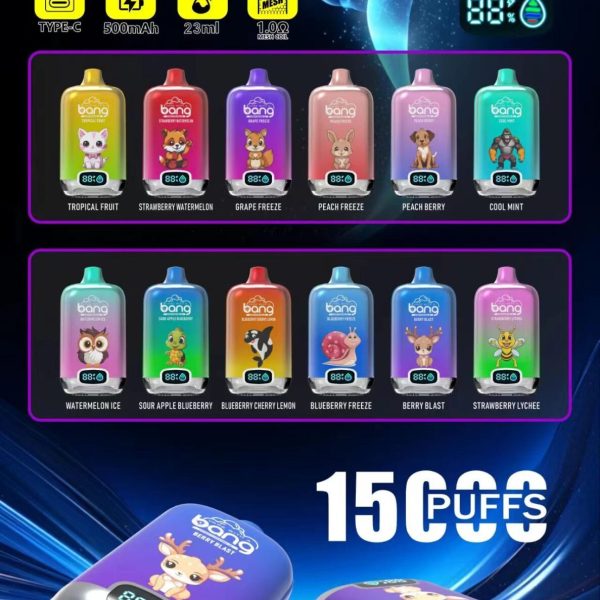 Bang Digital 15000 15000-Puff Disposable Vape Wholesale