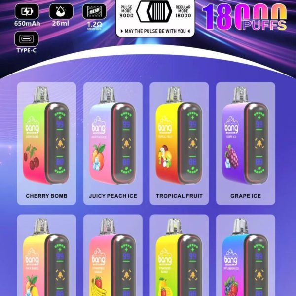 Bang Rocket 9000-18000 Puff Disposable Vape Wholesale