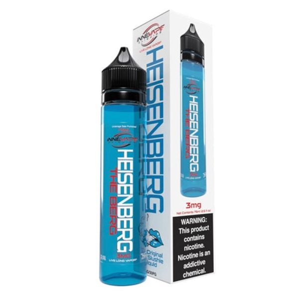 Innevape Heisenberg The Berg Blue Slushie E-Juice 75ml – Blue Raspberry & Blueberry Popsicle Vape Juice