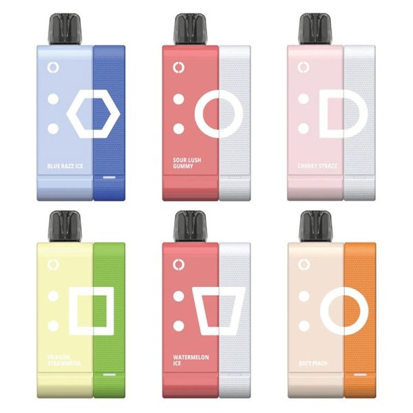 Lost Mary Off-Stamp SW9000 Disposable Vape Kit – 1000mAh Combined Battery, Magnetically Attachable, 5% Nic, Up to 9000 Puffs