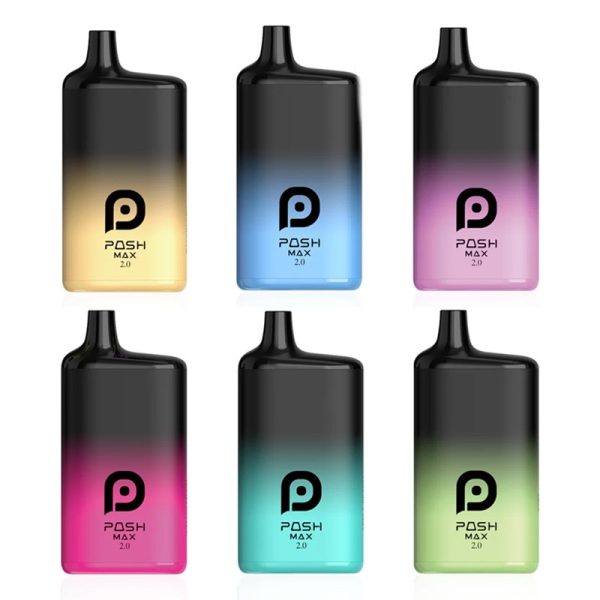 Posh MAX 5200 Puff Rechargeable Disposable Vape with 14mL Pre-Filled E-Liquid and Mesh Coil