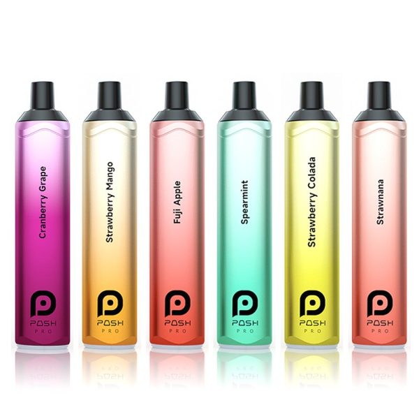 Posh PRO 5500 Puff Rechargeable Disposable Vape with 14.5ml Pre-Filled E-Liquid and Mesh Coil