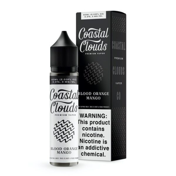 Coastal Clouds Blood Orange Mango E-Juice 60ml – Sweet Blood Orange and Juicy Mango Blend Vape Juice