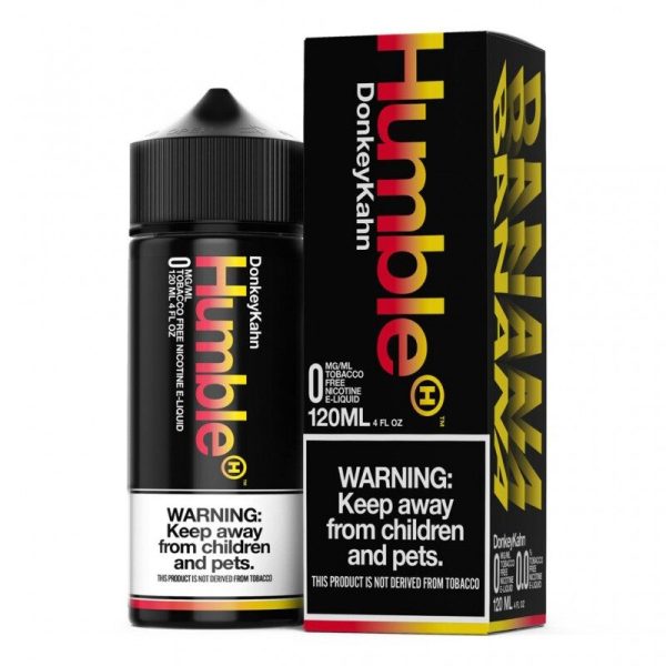 Humble Synthetic Donkey Kahn E-Juice 120ml – Strawberry, Banana, and Dragonfruit Blend Vape Juice