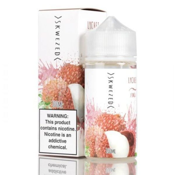 SKWEZED Lychee with a Hint of Mint Vape Juice 100mL
