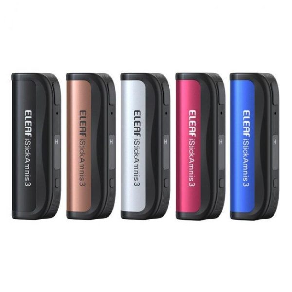 Eleaf iStick Amnis 3 Battery: Compact 900mAh Mod with 3-Level Output and Zinc-Alloy Construction for MTL and RDL Vaping